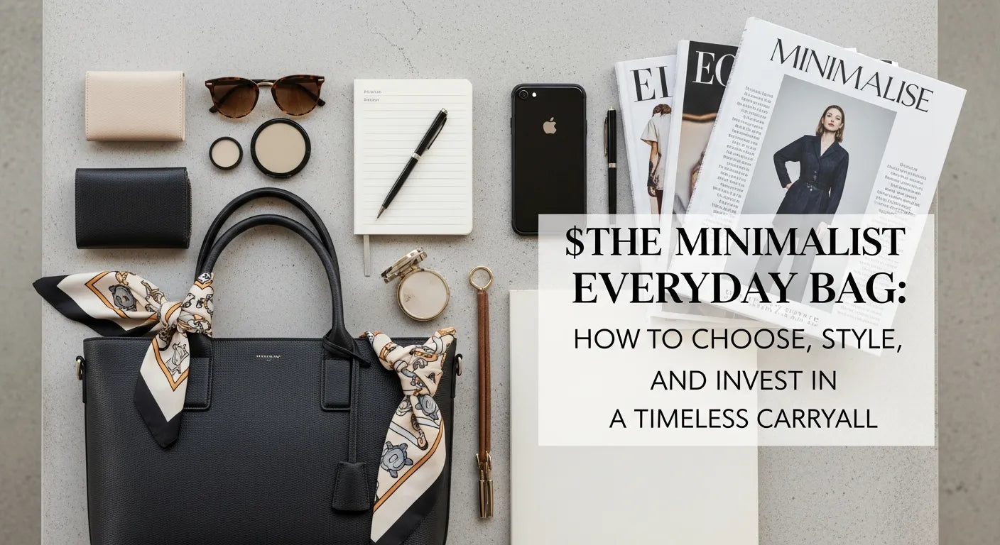 The Minimalist Everyday Bag: How to Choose, Style, and Invest in a Timeless Carryall