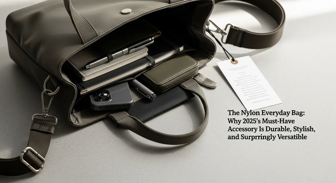 The Nylon Everyday Bag: Why 2025’s Must-Have Accessory Is Durable, Stylish, and Surprisingly Versatile