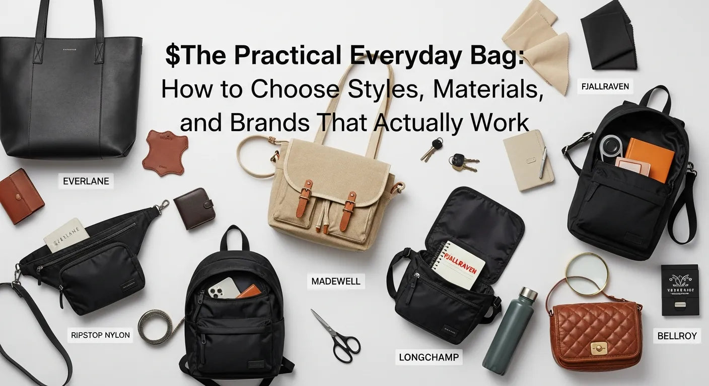 The Practical Everyday Bag: How to Choose Styles, Materials, and Brands That Actually Work