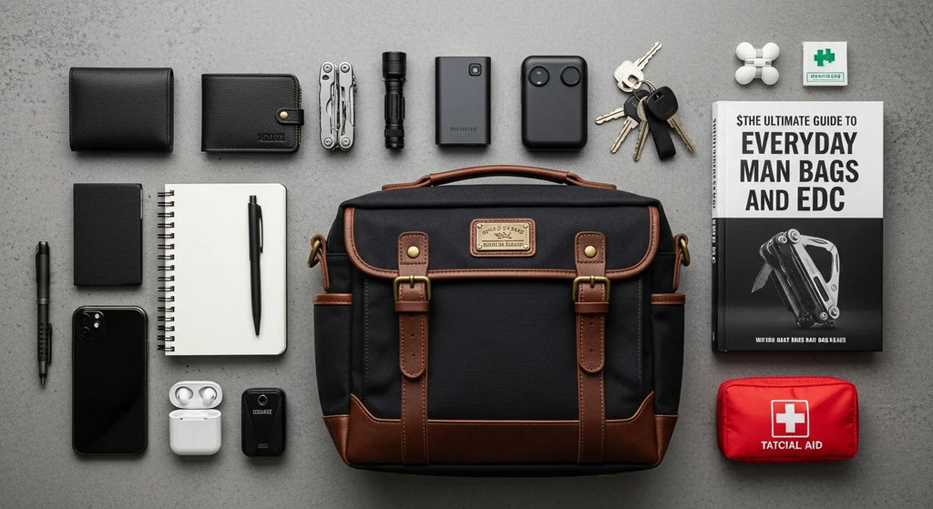 The Ultimate Guide to Everyday Man Bags and EDC: How to Choose, Pack, and Care for Your Daily Carry