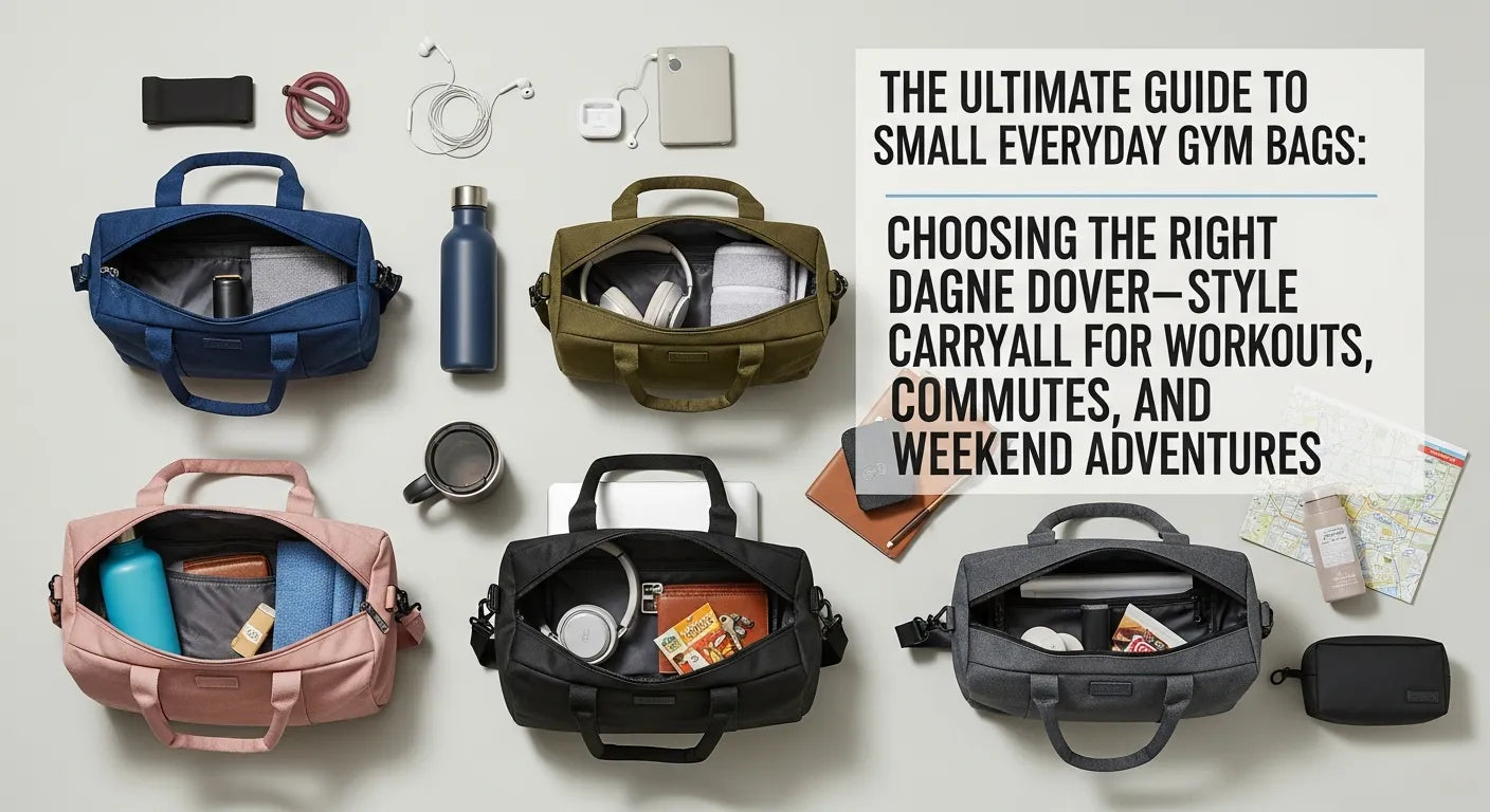 The Ultimate Guide to Small Everyday Gym Bags: Choosing the Right Dagne Dover–Style Carryall for Workouts, Commutes, and Weekend Adventures