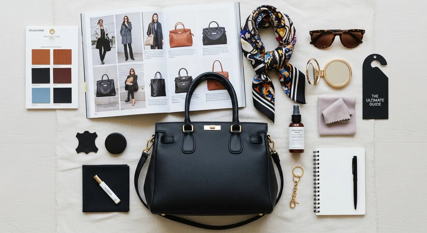 The Ultimate Guide to the Everyday Black Leather Bag: How to Choose, Style, and Care for Your Perfect Handbag
