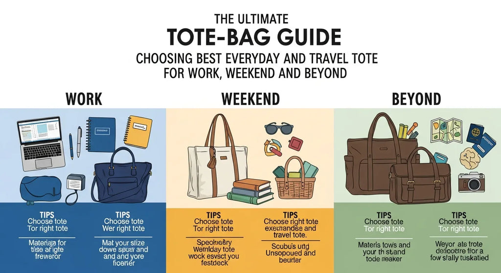 The Ultimate Tote-Bag Guide: Choosing the Best Everyday and Travel Tote for Work, Weekend, and Beyond