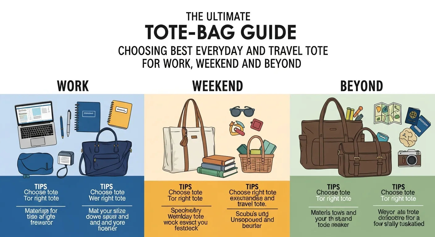 The Ultimate Tote-Bag Guide: Choosing the Best Everyday and Travel Tote for Work, Weekend, and Beyond