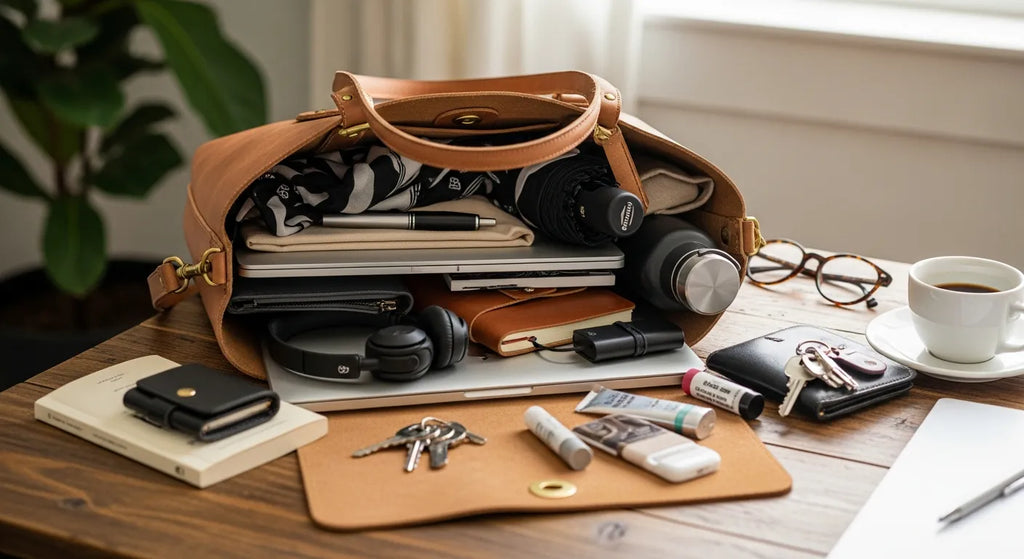 The Women's Everyday Work Bag: How to Choose, Pack, and Live With the Perfect Tote
