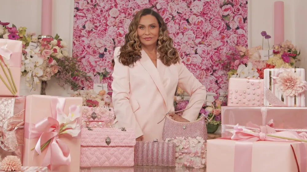 Tina Knowles Headlines Kurt Geiger’s Mother’s Day Push: Pink Handbags, Home-Set Campaign and a Matriarchal Marketing Play