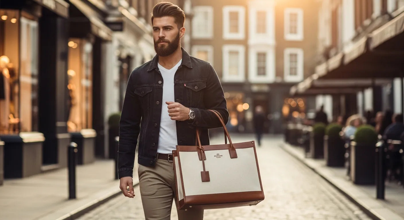 The Definitive Guide to Designer Tote Bags for Men: How to Choose, Style, and Care for Modern Carryalls