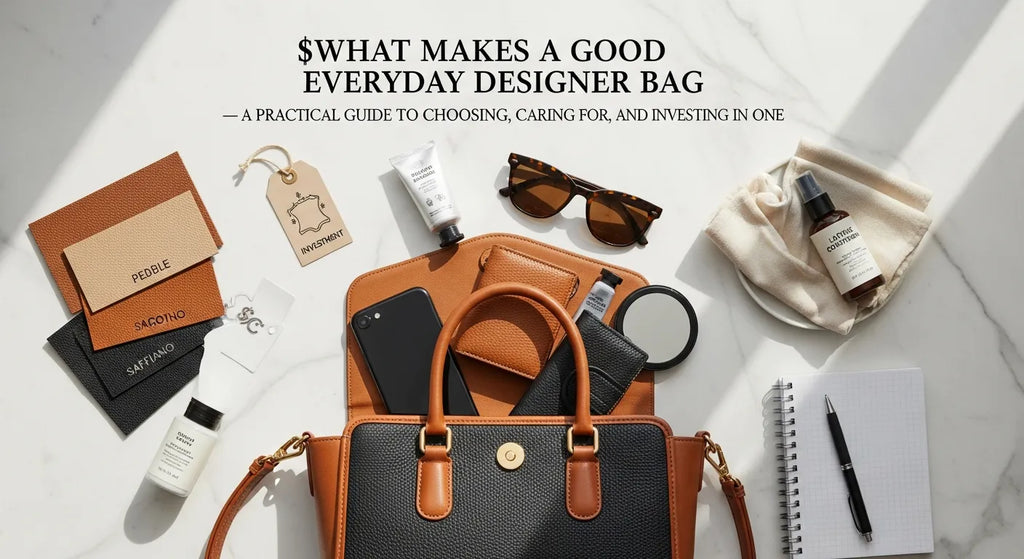 What Makes a Good Everyday Designer Bag — A Practical Guide to Choosing, Caring for, and Investing in One