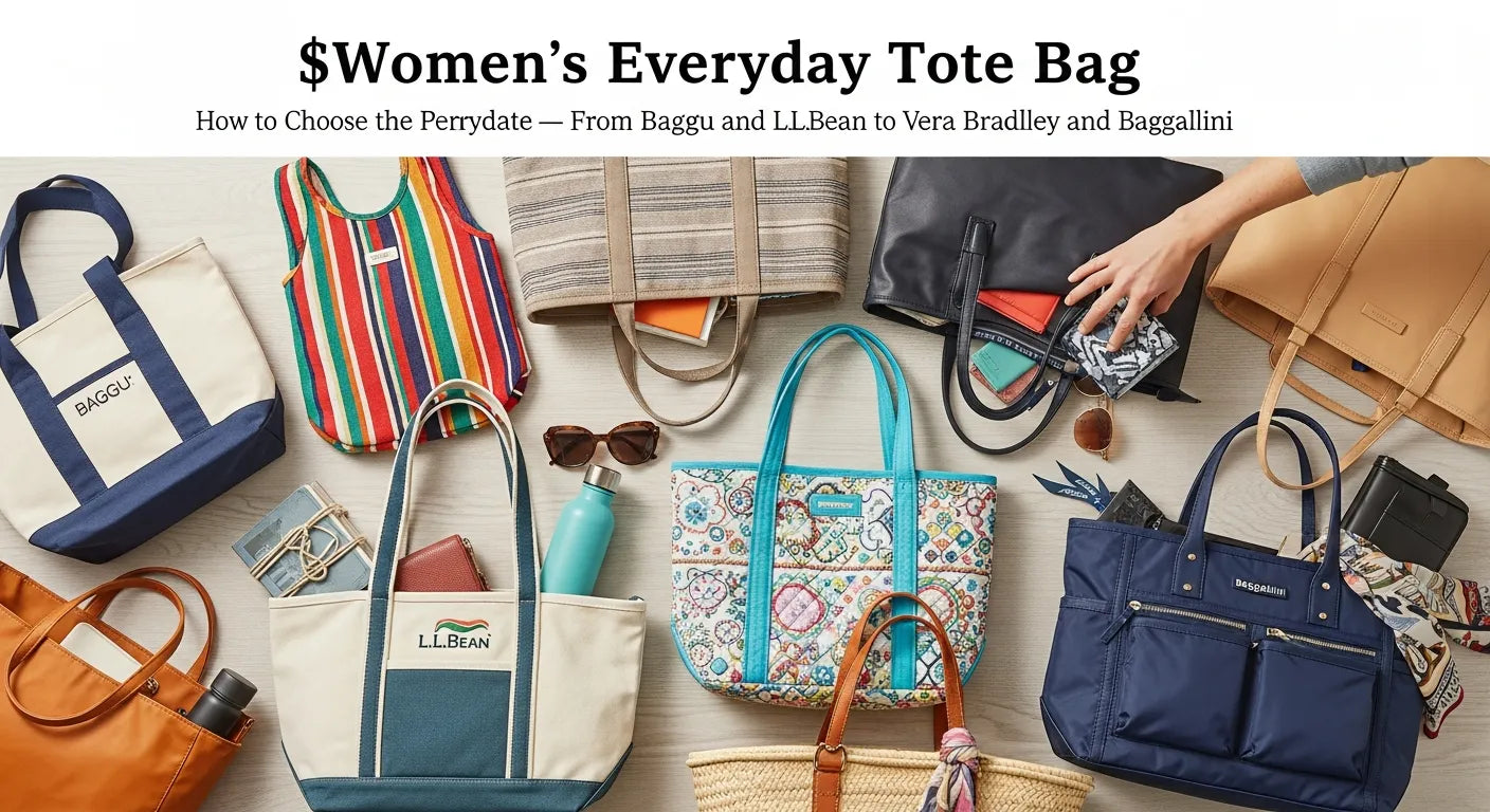 Women's Everyday Tote Bag: How to Choose the Perfect Everyday Tote — From Baggu and L.L.Bean to Vera Bradley and Baggallini