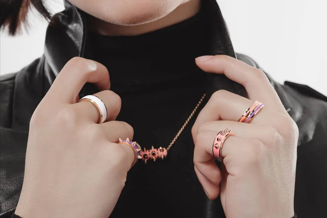 Xander Jane's Spiked collection turns a 1990s punk motif into fine jewellery