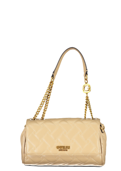 Guess Jeans Beige Shoulder Bag