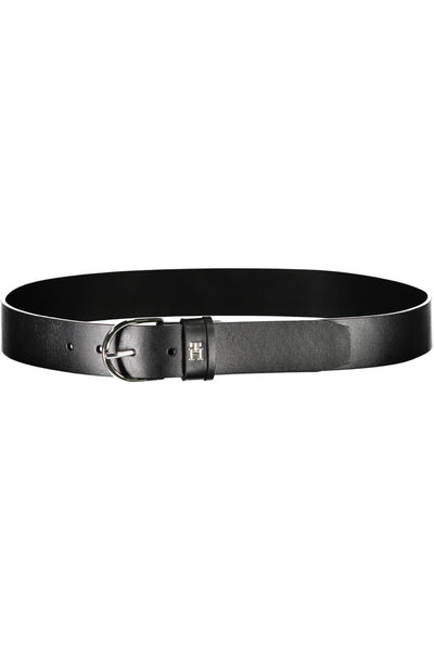 Tommy Hilfiger Leather Black Belt-1